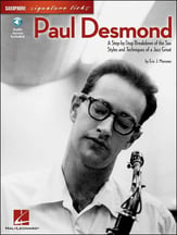 PAUL DESMOND ALTO SAX BK/CD cover